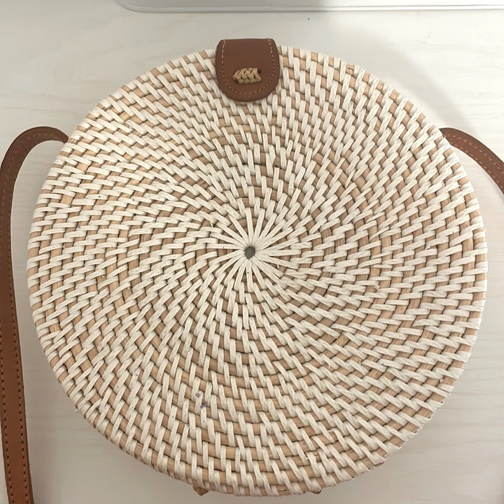 Hand Woven Rattan Bag